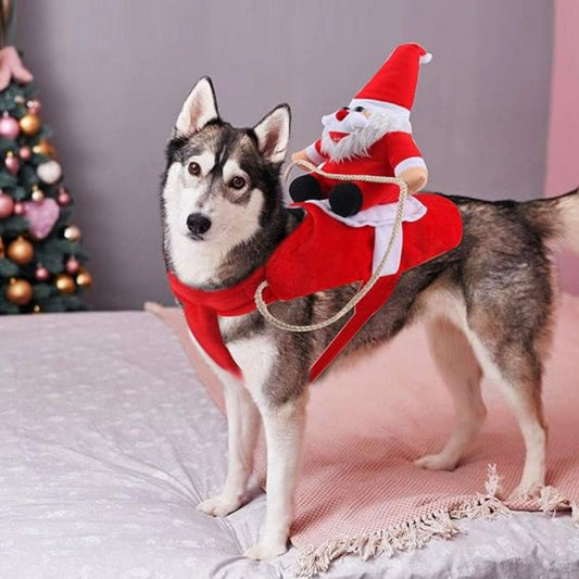 TRAJE DE NAVIDAD CON MUÑECO TALLA M