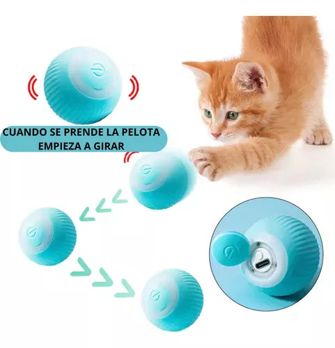 PELOTA INTERACTIVA PARA MASCOTAS USB